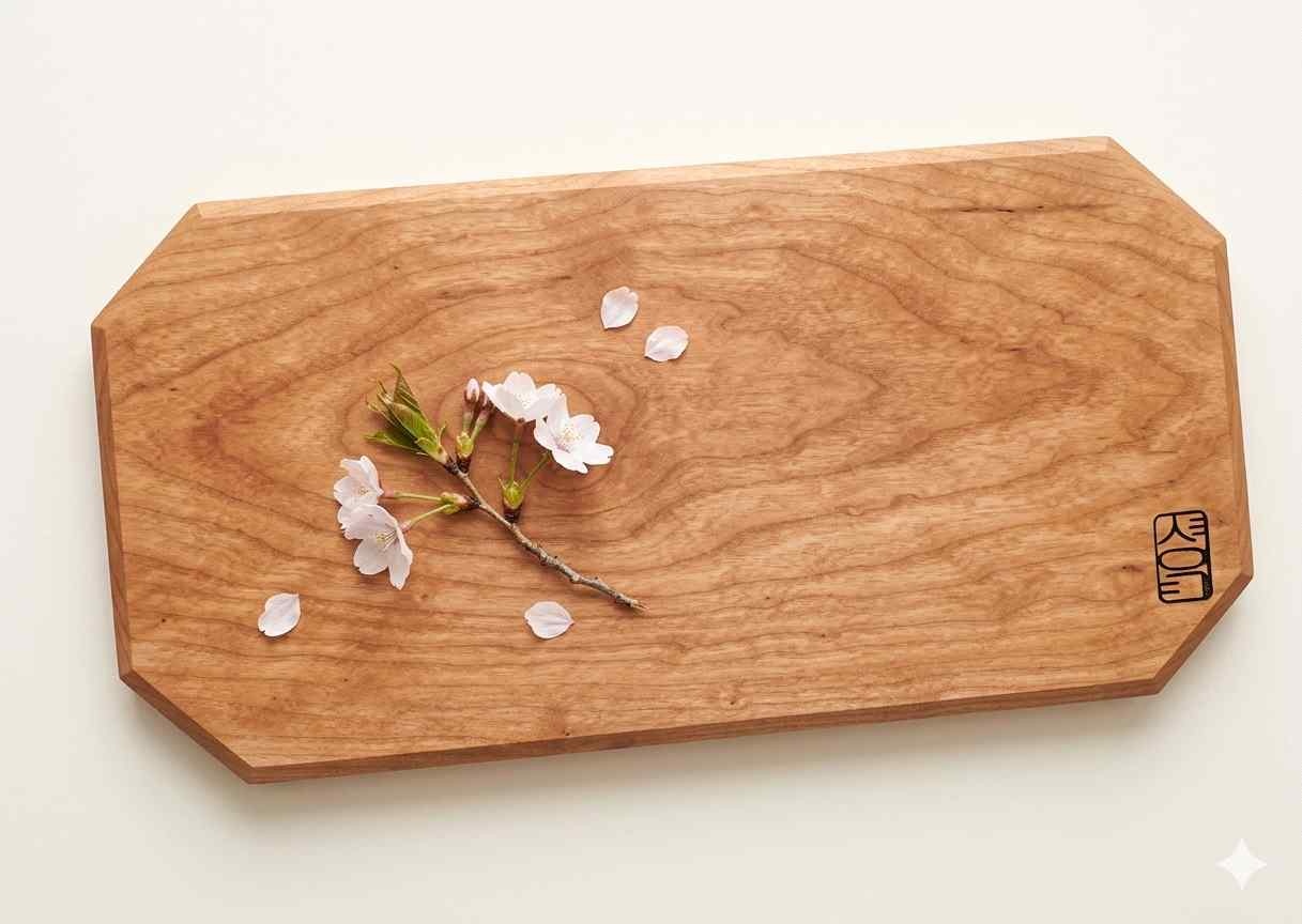 팔각 행운 도마